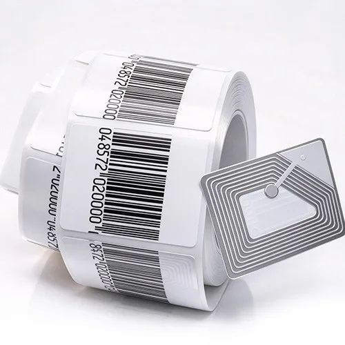 30*40mm EAS Security Sticker RF Soft label with 8.2mhz Frequency Blank Barcode Soft Label For Retail Store - Image 5