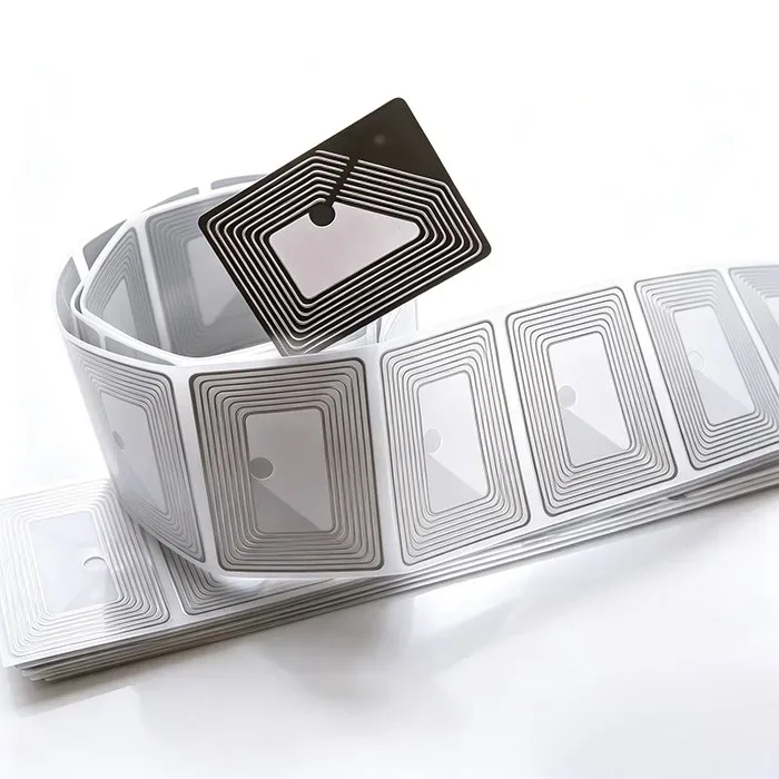 30*40mm EAS Security Sticker RF Soft label with 8.2mhz Frequency Blank Barcode Soft Label For Retail Store