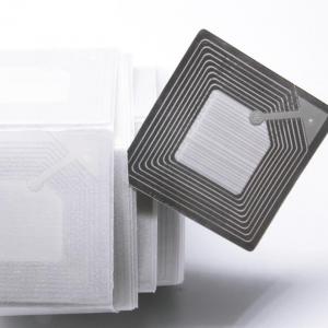 50*50mm 8.2MHz RF Label Anti Theft Sticker Antirrobo Commodity Sensor Retail Security Soft Sticker
