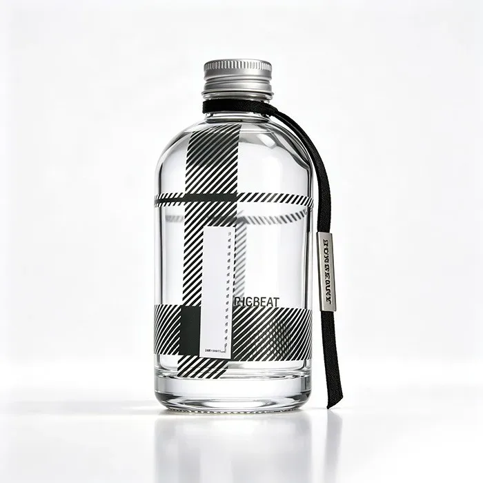 58KHz eas am security label, soft tag labels for bottles white Electronic Soft Label in Stock