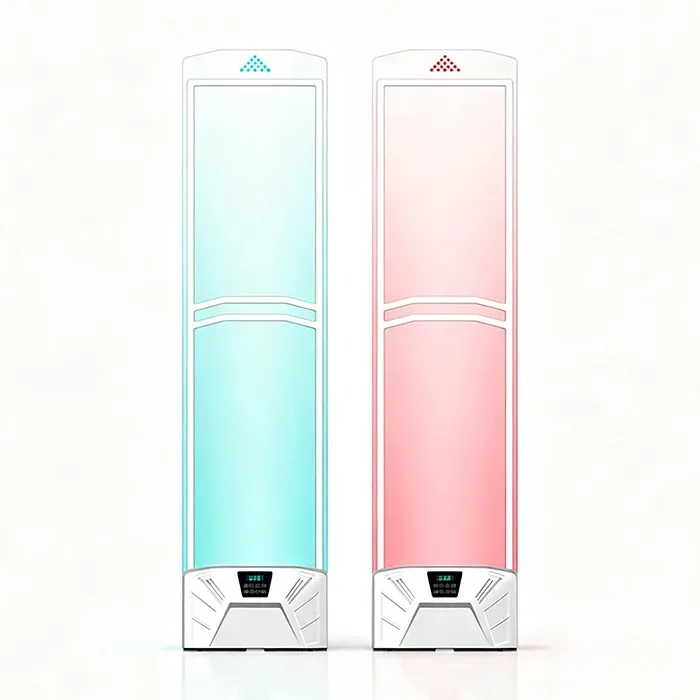 58khz Wide Detection Range System Acoustic Magnetic System Security Door System Antenna EAS Pedestal for Clothes Store