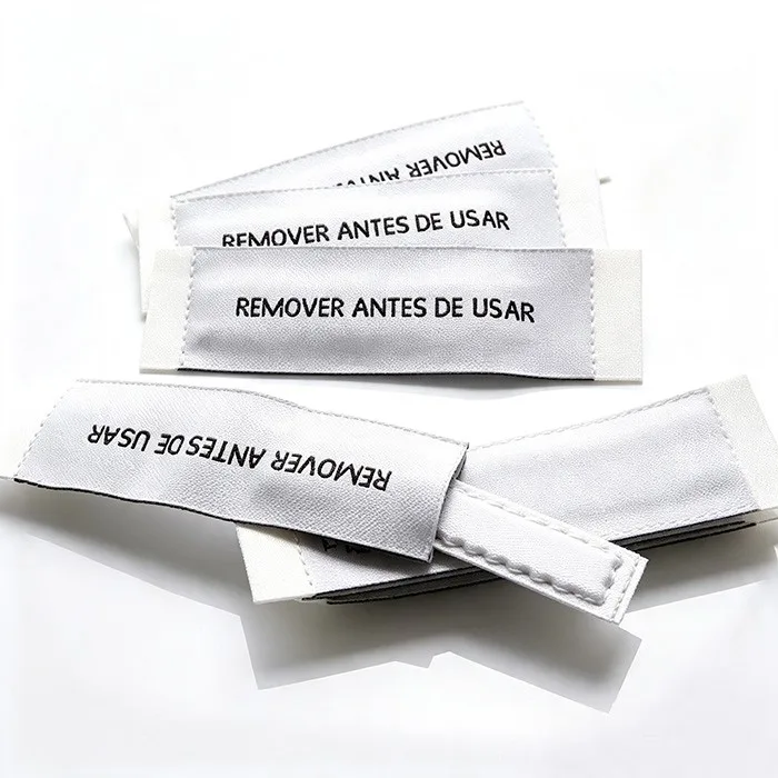 DR Anti-theft Soft EAS Garment Woven Label Clothing AM Sewn-in Tag Retail Magnetic Security Woven Labels - Image 4