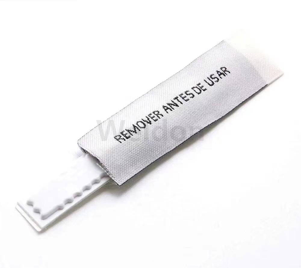 DR Anti-theft Soft EAS Garment Woven Label Clothing AM Sewn-in Tag Retail Magnetic Security Woven Labels - Image 1