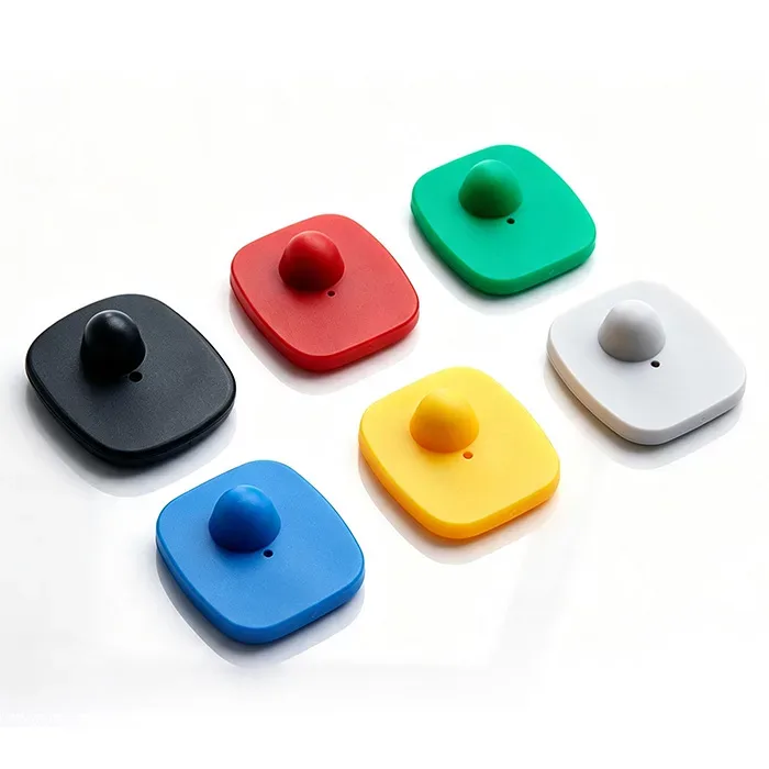 Anti-theft Alarm EAS RF System 8.2 MHz Clothing Security Mini Square Tags