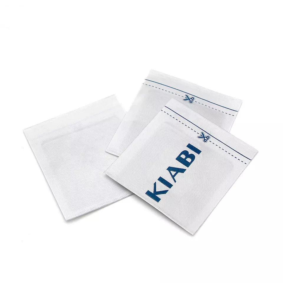 EAS RF Security Clothing Woven Label 8.2MHz Anti-theft Woven Label Garment Security Label - Image 1