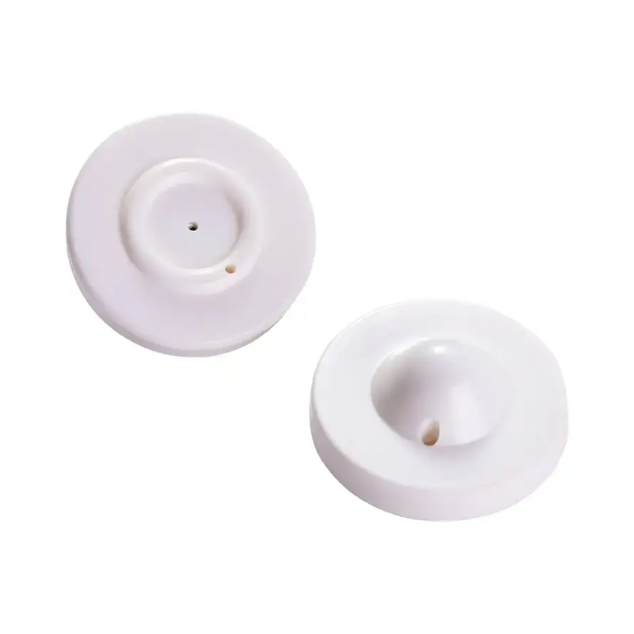EAS Round Hard Tags for Clothing 8.2Mhz RF Anti theft Abs Plastic Small Security Clothes Tag - Image 2