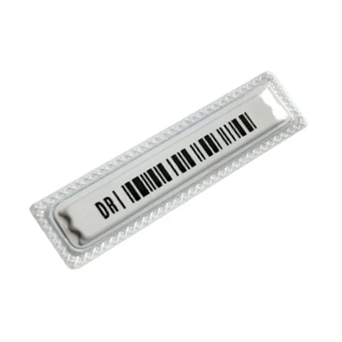 Supermarket Anti-Theft Label Sticker EAS Soft Tag Waterproof Barcode Adhesive Security Tags