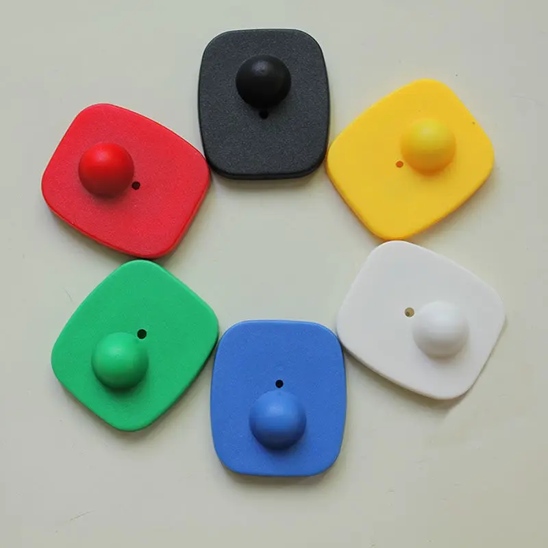 42*48mm Mini Square Tag RF 8.2MHz EAS Security Hard Tag Sensor For Clothes Alarm Sensor Tag System - Image 4