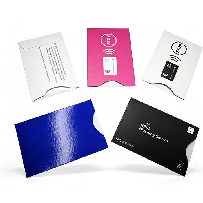 Hot sale Programmable RFID Card Strong Protector Blocking Sleeve