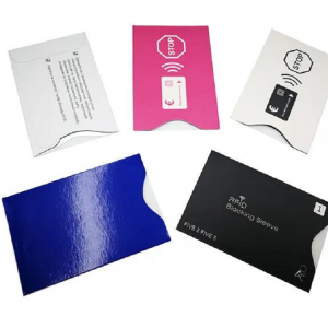 Hot sale Programmable RFID Card Strong Protector Blocking Sleeve