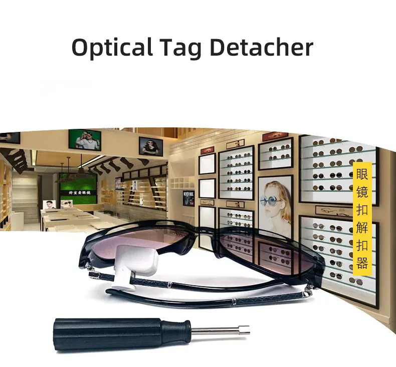 Magnet Optical Tag Opener Detacher Security Glasses Tag Remover - Image 3