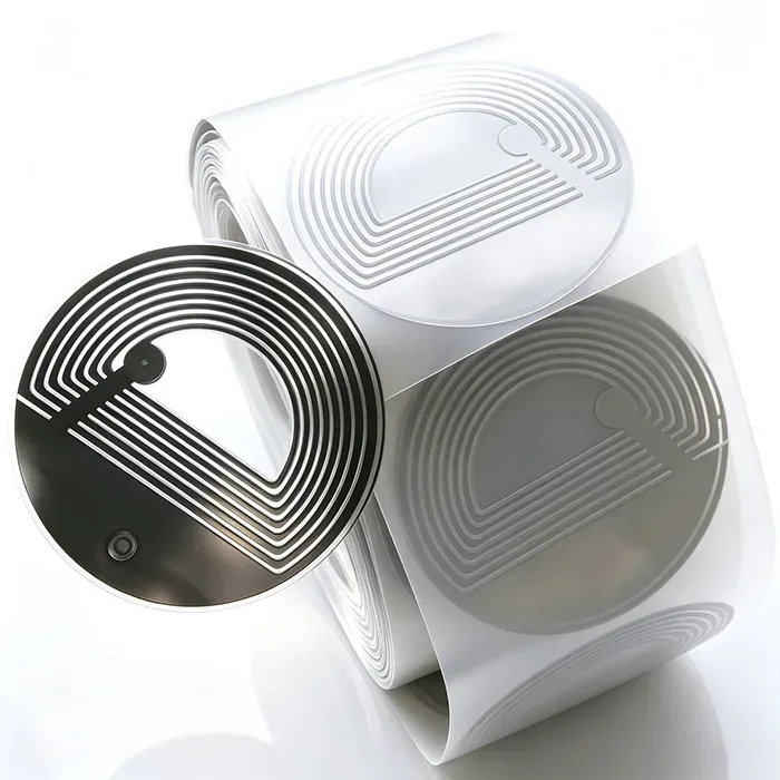 R33mm Label Sticker EAS 8.2MHz Security Label Anti Theft Reliable RF Label Security Tags