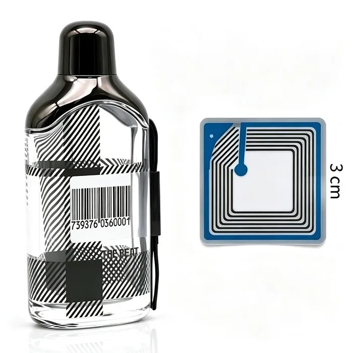 RF Magnetic Security EAS labels anti-theft alarm Soft tag Custom Designed Fashion Label