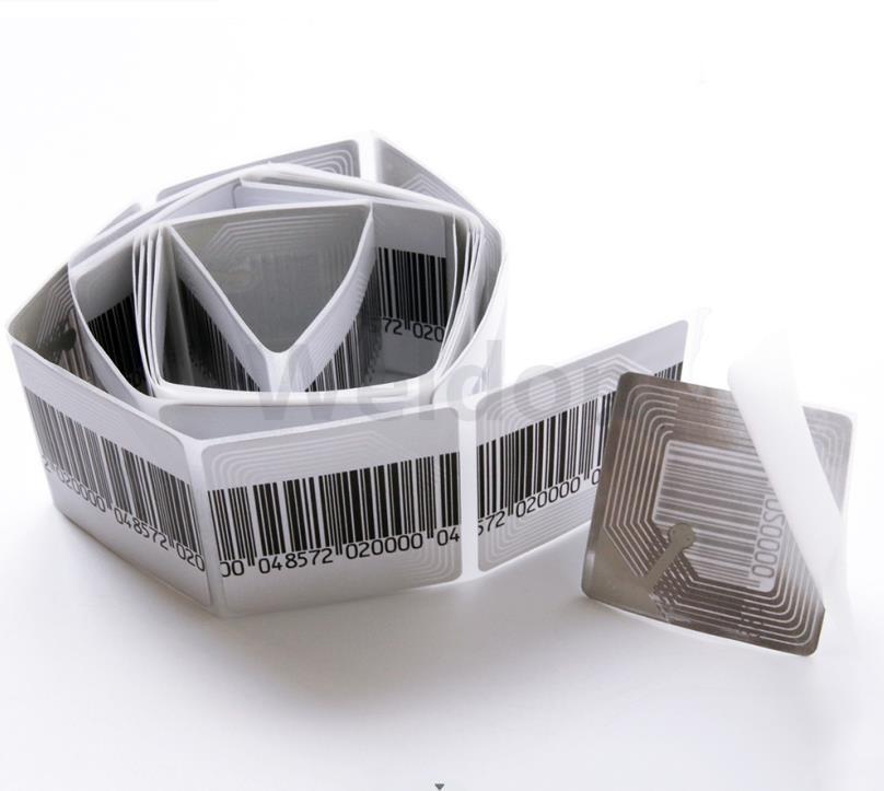 RF security system eas alarm soft label/tag/sticker for clothing in stock - Image 1