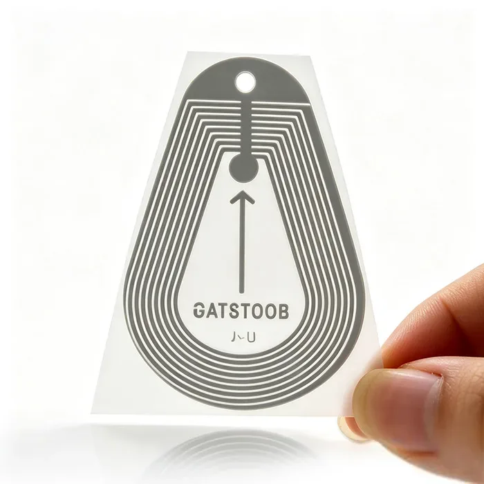 Shoes Shaped 40*60mm Anti-theft Soft High Sensitivity EAS Label (HLRL406) in Stock