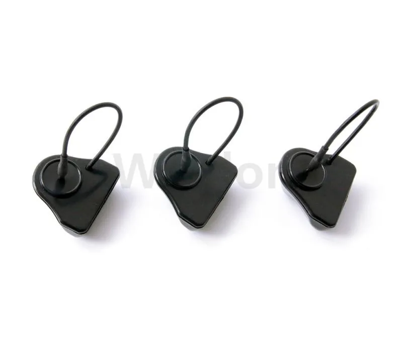 Small triangle shaped wallet anti-theft alarm rf remove security tag with lanyard for clothing store - Image 3