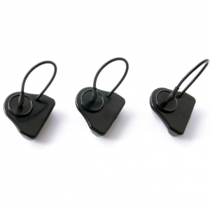 Small triangle shaped wallet anti-theft alarm rf remove security tag with lanyard for clothing store