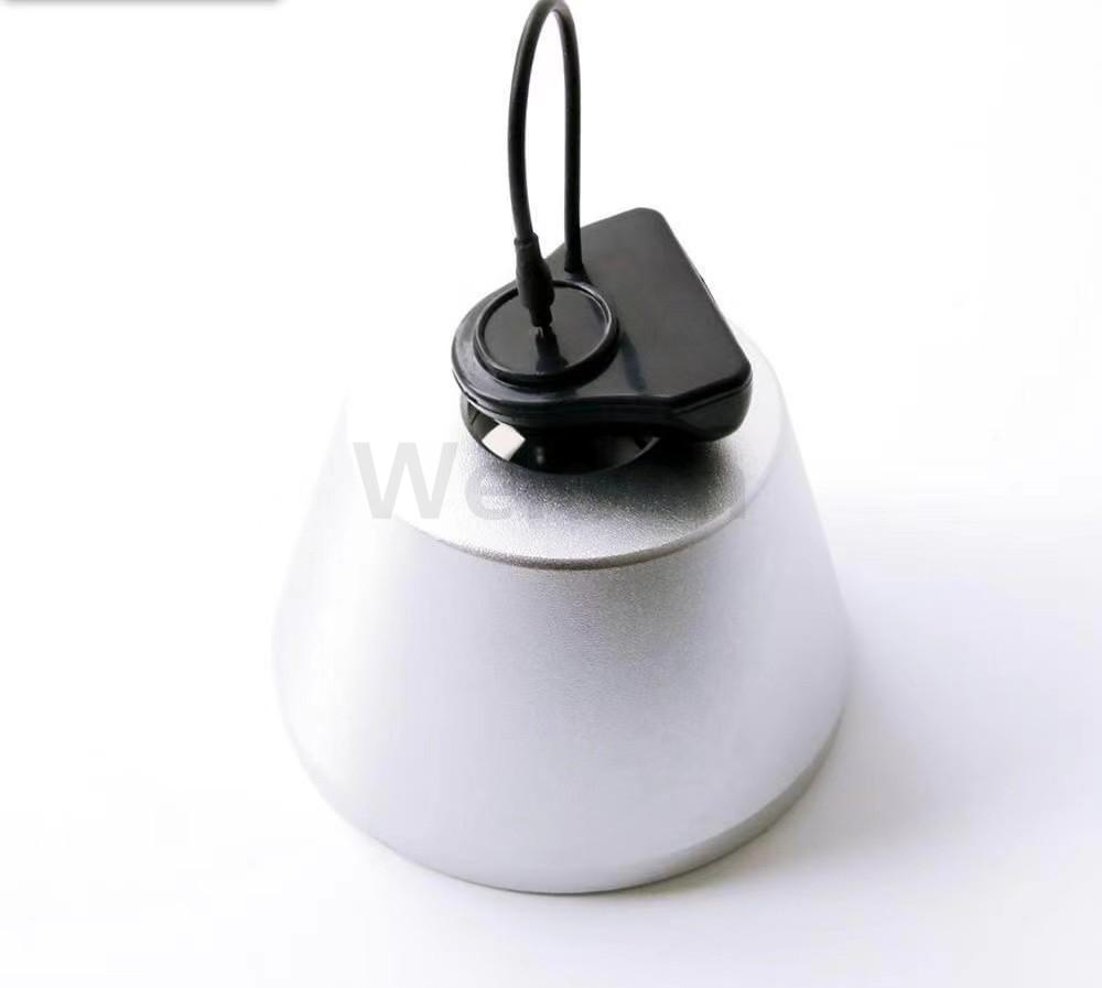 Small triangle shaped wallet anti-theft alarm rf remove security tag with lanyard for clothing store - Image 2