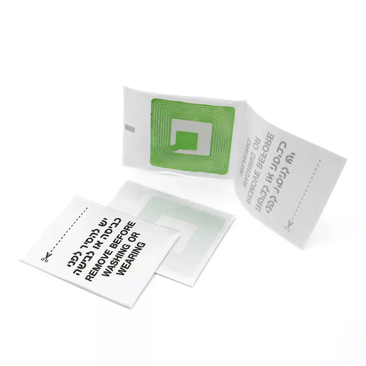 White Customizable 8.2Mhz Woven For Clothing Towel Bedding Anti-Theft Am Eas Label - Image 4