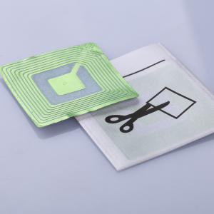  Anti Lost Sewn Labels Product Label For Sewing Security Custom Woven Labels AM 58KHz Silk Labels For Clothes