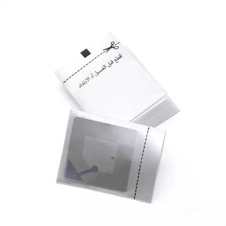 Woven Security Anti-Theft Tag 8.2Mhz Alarm For Sewing On Clothing Rf Eas Soft Label - Image 2
