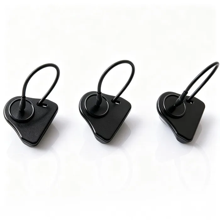 Small triangle shaped wallet anti-theft alarm rf remove security tag with lanyard for clothing store - Image 5