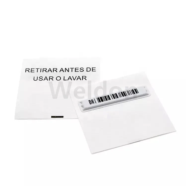 EAS chip security soft label security barcode label alarm for retail store - Image 1