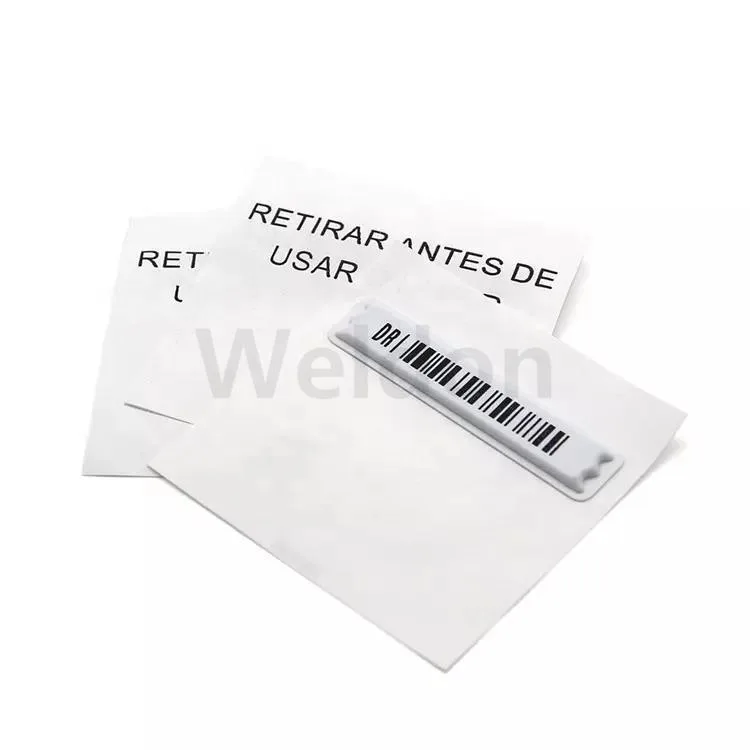 EAS chip security soft label security barcode label alarm for retail store - Image 2