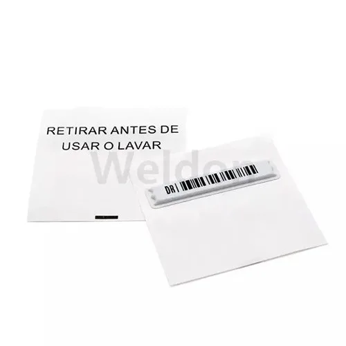 EAS chip security soft label security barcode label alarm for retail store - Image 2
