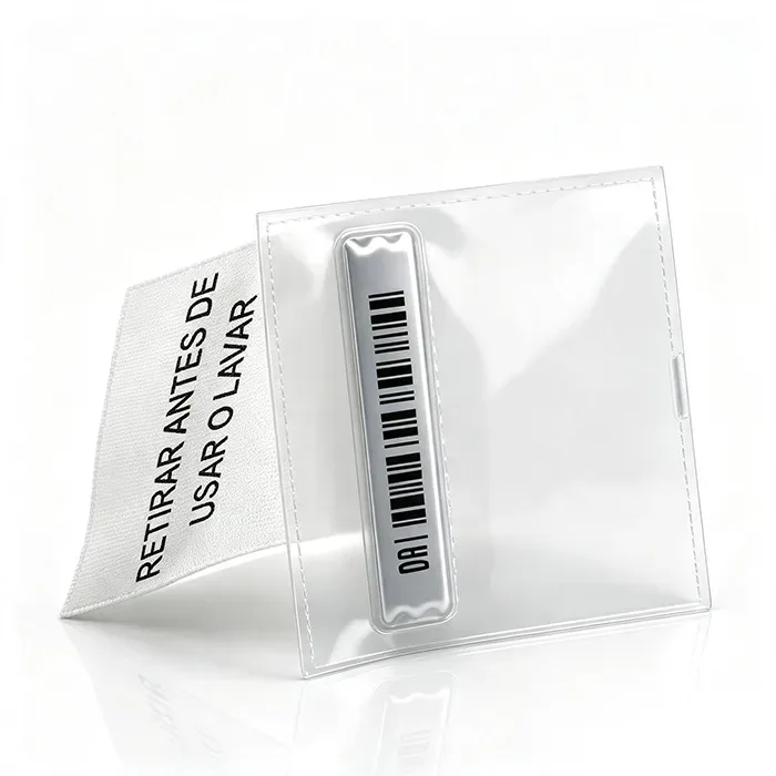 EAS chip security soft label security barcode label alarm for retail store