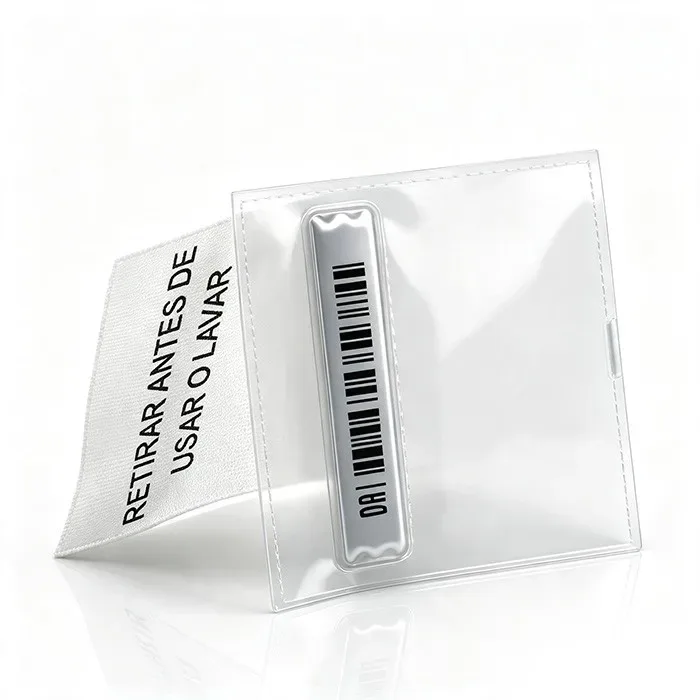 EAS chip security soft label security barcode label alarm for retail store