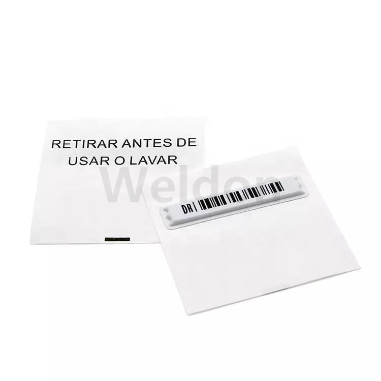 EAS chip security soft label security barcode label alarm for retail store - Image 1